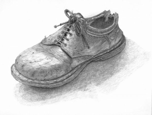 Ботинки карандашом