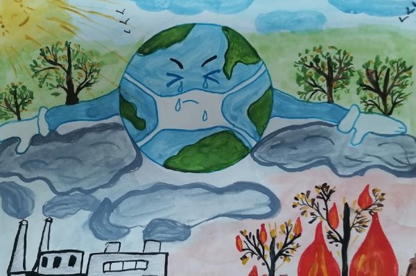 Рисунки на тему экология глазами детей