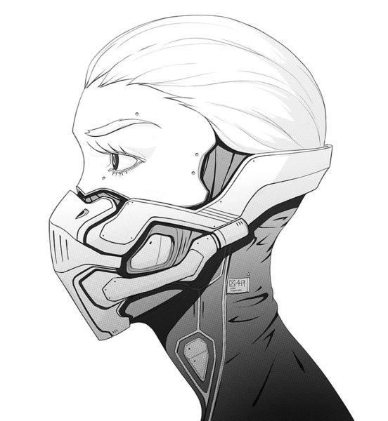 Киберпанк карандашом