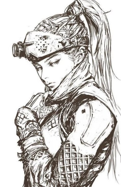 Cyberpunk 2077 скетчи