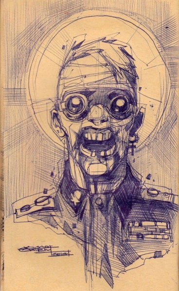 Киану Ривз рисунки киберпанк 2077