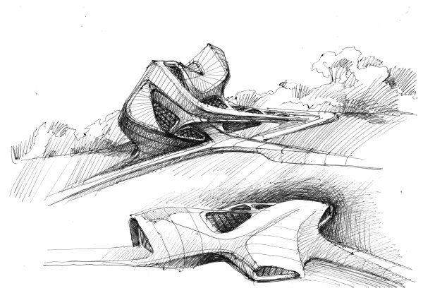 Натурные зарисовки растительных форм