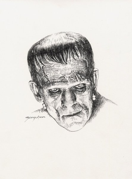 Монстр Франкенштейна мультфильм