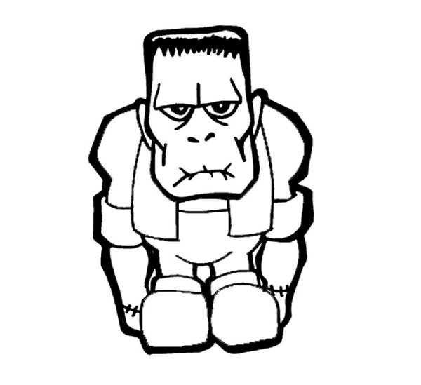 Раскраска бомж