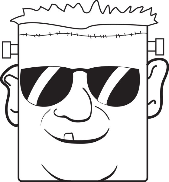 Рисунок Франкенштейна