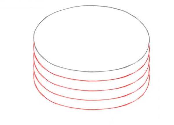 Масленица рисунок карандашом