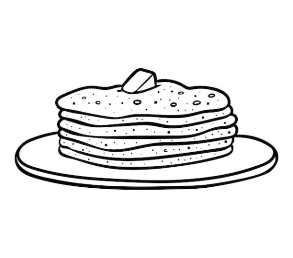 Рисунки для срисовки Масленица простые