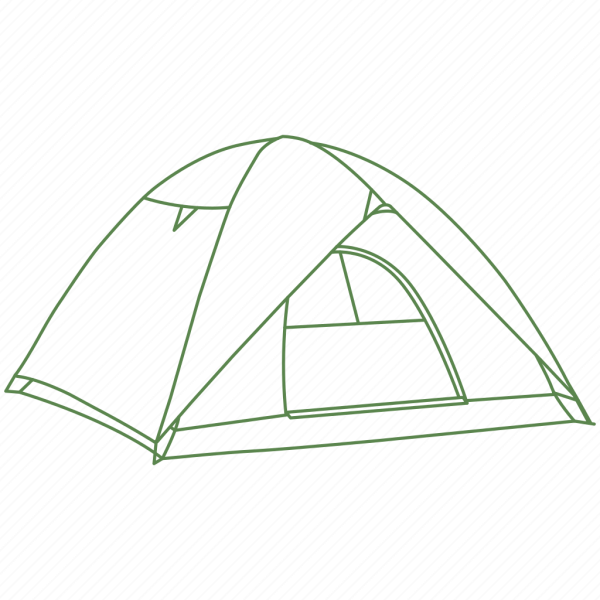 Палатка контур