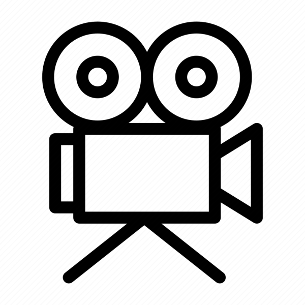 Видеокамера простой рисунок