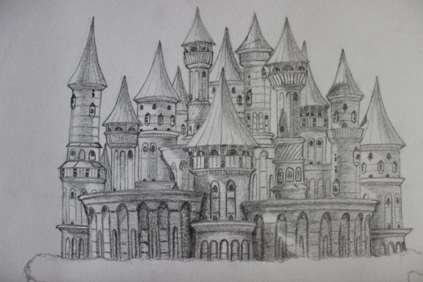 Раскраска замок