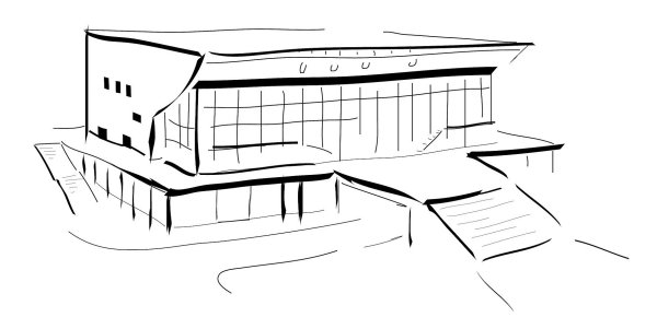 Кинотеатр рисовать