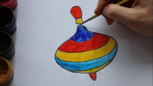 Юла картинка для детей