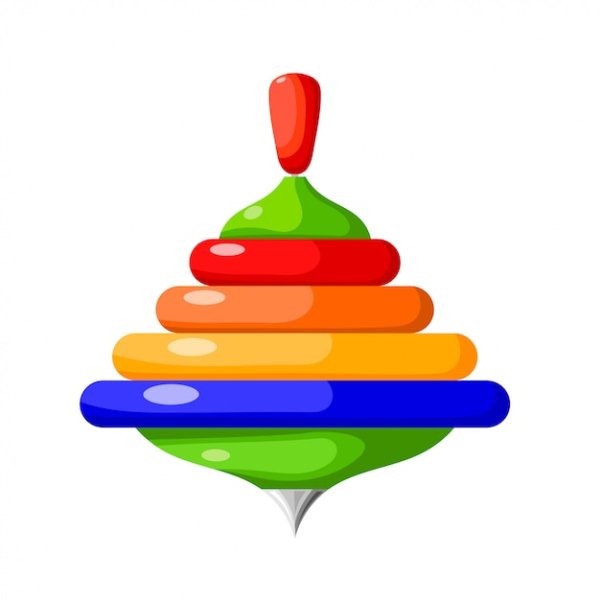 Пиктограмма игрушка Юла