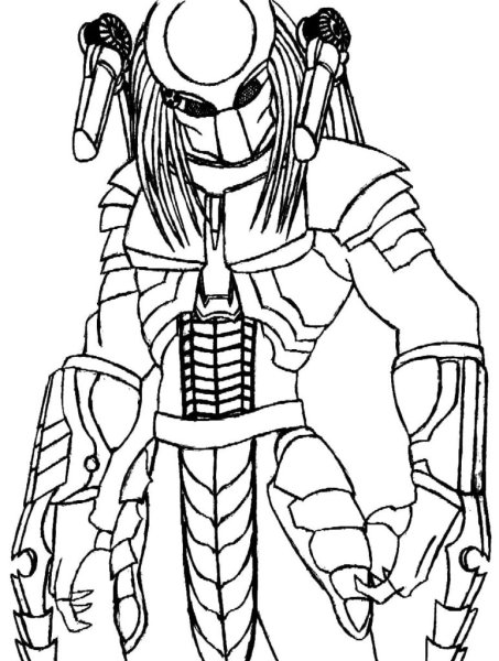 Хищники. Раскраска