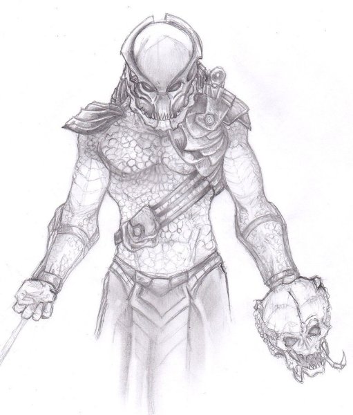 Хищник Берсеркер рисунки