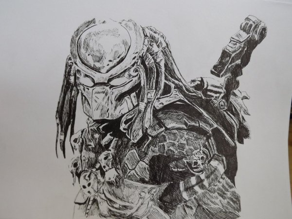 Хищник тату эскизы