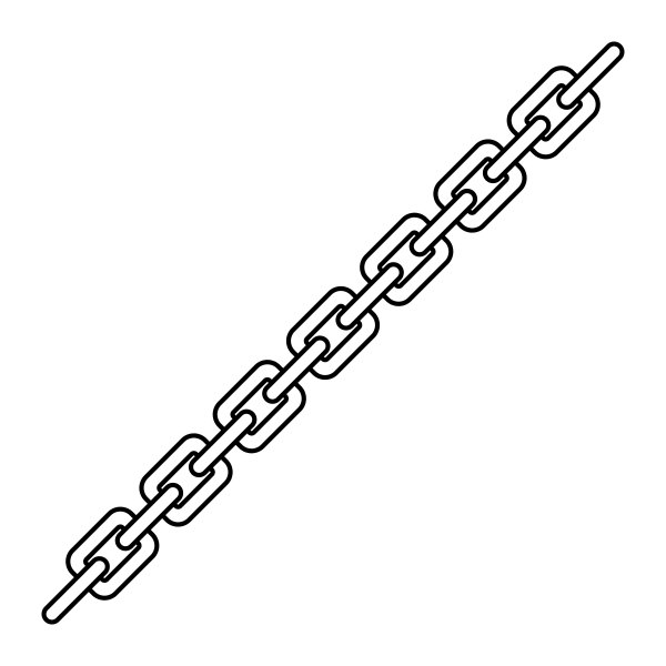 Трафарет цепочка