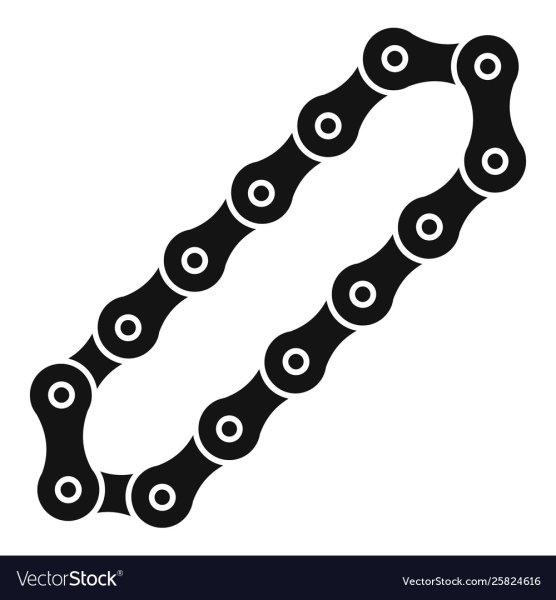 Велосипедная цепь вектор