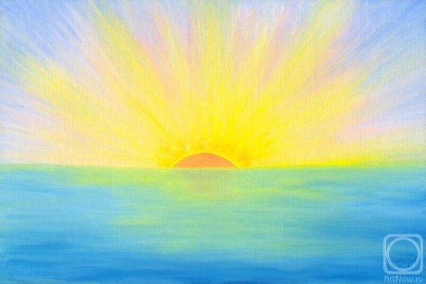 Летний пейзаж карандашом