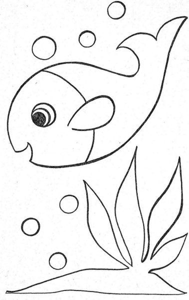 Аппликация из пластилиновых жгутиков