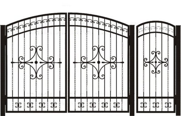 Эскизы кованых ворот