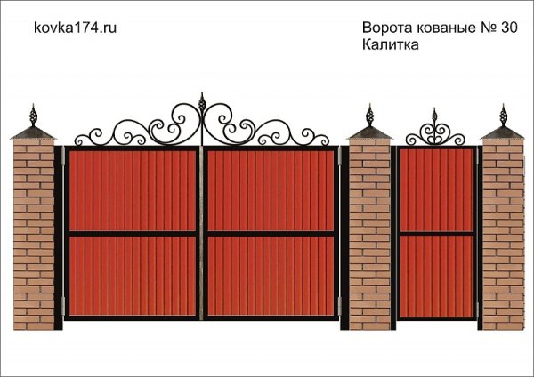 Узоры для ворот