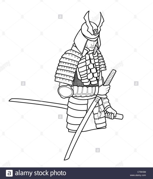 Самурай Ронин катана