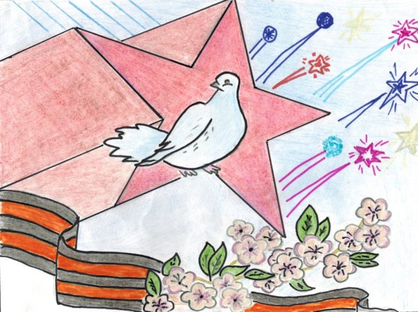 Рисунок на 9 мая