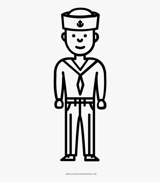 Нарисовать моряка