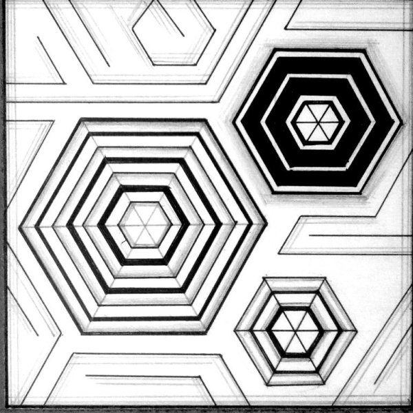 Геометрический орнамент композиция