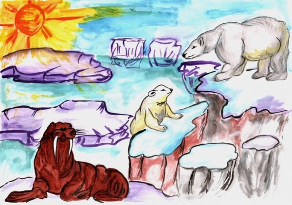 Арктика глазами детей