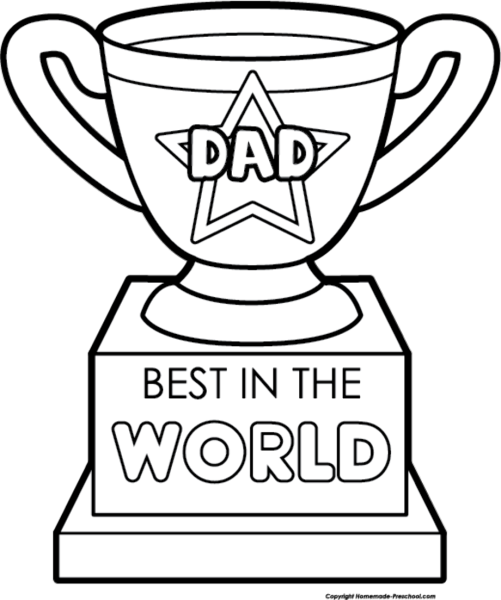 Рисунок папе на день рождения