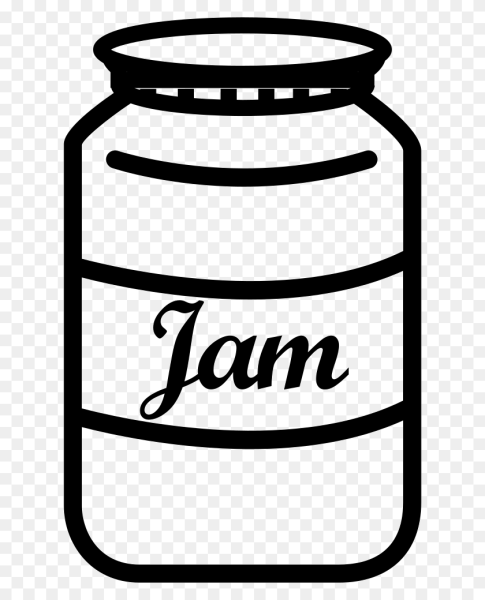 Баночка черно белая