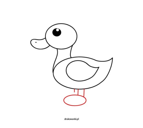 Нарисовать утку карандашом для детей