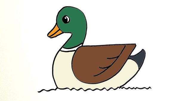 Утка для рисования