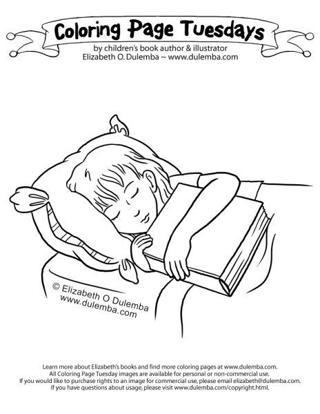 Сон раскраска для детей