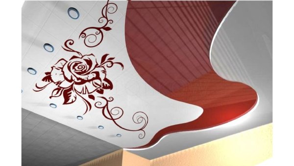 Эскизы натяжных потолков