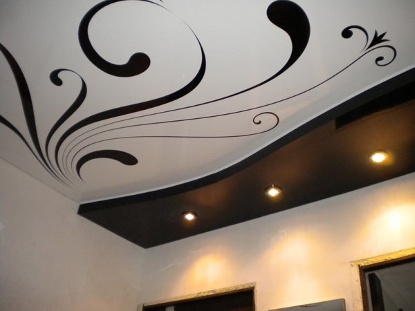 Подвесные потолки с узорами
