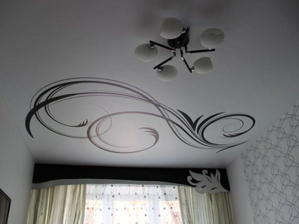 Узоры из гипсокартона цветы