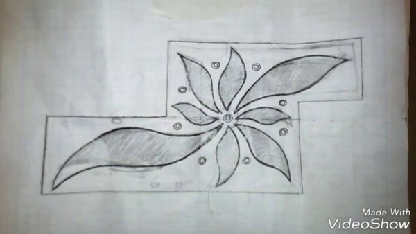 Натяжные потолки с красным рисунком