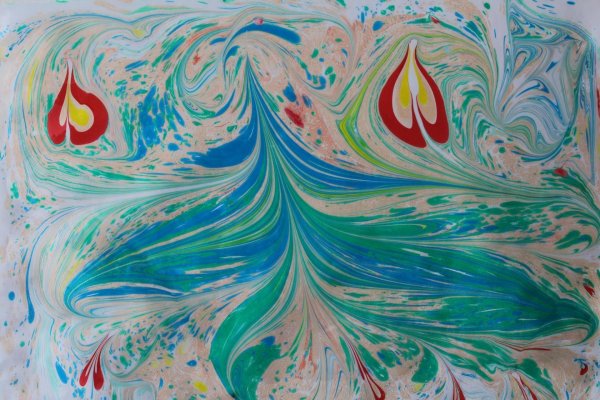 Осветленное эбру