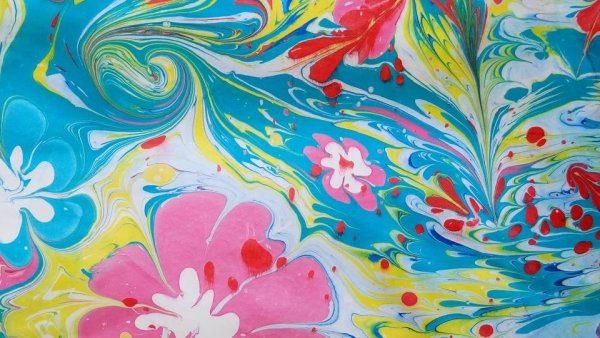 Эбру для детей в детском саду