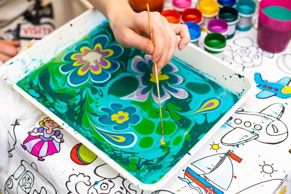 Эбру и суминагаши