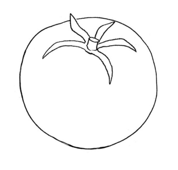 Помидор карандашом