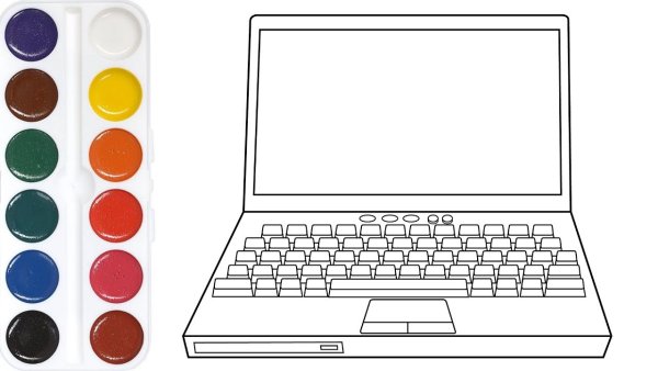 Раскраска компьютер