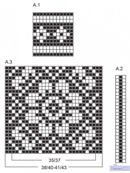 Схемы носков жаккард жаккард спицами