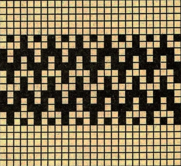 Ленивый жаккард Лезгинцева