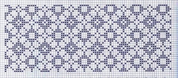 Схемы жаккардов Олеана