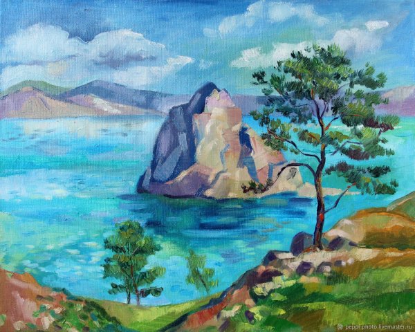 Байкал для рисования
