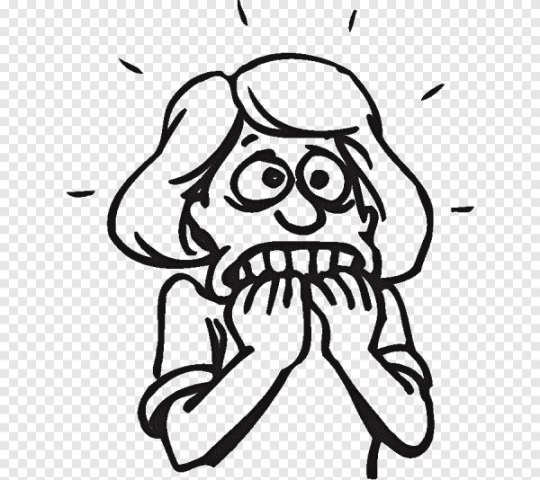 Человечек испуг